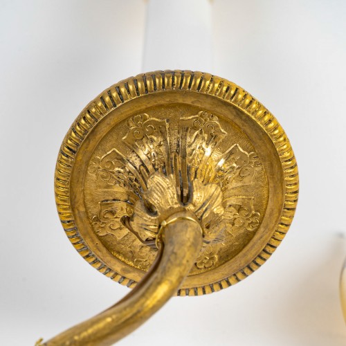 Luminaires Appliques - Paire d'appliques asymétriques en bronze doré, époque Régence (1715-1723)