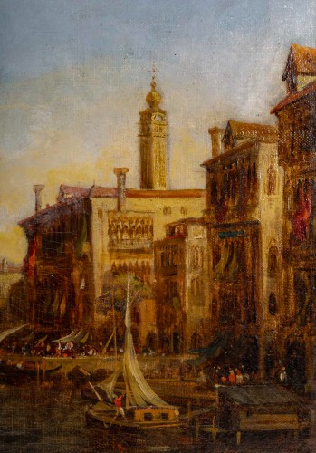  - Alfred August Felix Bachmann (1863-1956) Venice View of the Grand Canal