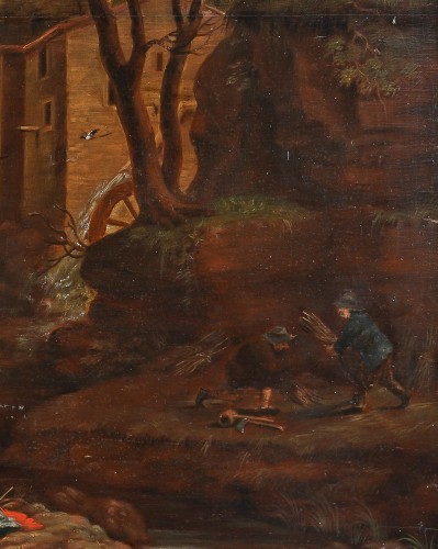 Tableaux et dessins Tableaux XVIIe siècle - Vie à la Campagne, École Française vers 1700