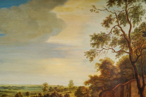 Antiquités - Vie à la Campagne, École Française vers 1700