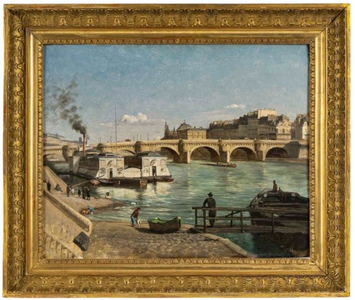 Romain Etienne Gabriel Prieur (1806-1873) Le Pont-Neuf