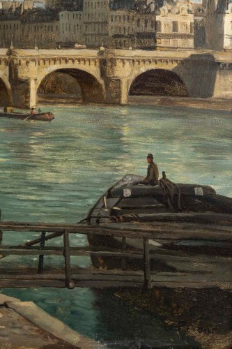 Romain Etienne Gabriel Prieur (1806-1873) Le Pont-Neuf - 