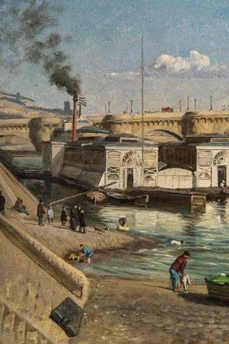  - Romain Etienne Gabriel Prieur (1806-1873) Le Pont-Neuf