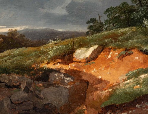 Theodore Richard (1782-1859) Pyrenees Landscape circa 1833 - 