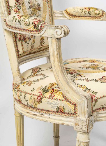 Set of Four Louis XVI Armchairs - 
