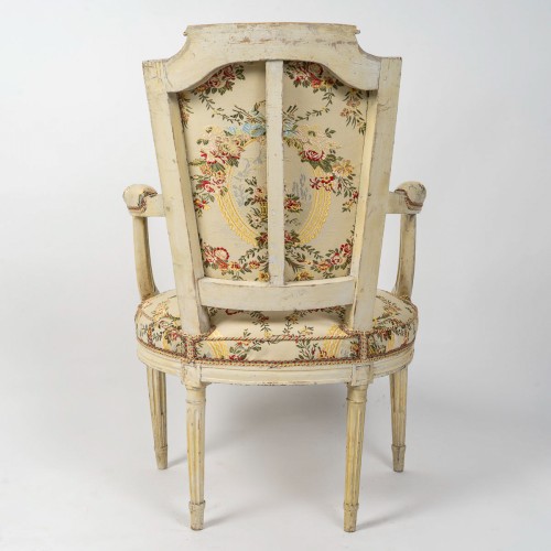 Louis XVI - Set of Four Louis XVI Armchairs