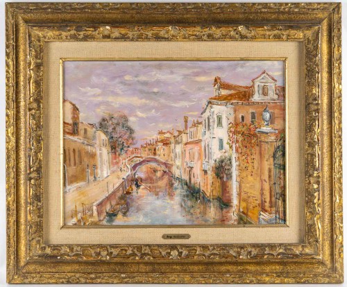 Serge Belloni (1925-2005) - Le Jardin du Poète à Venise