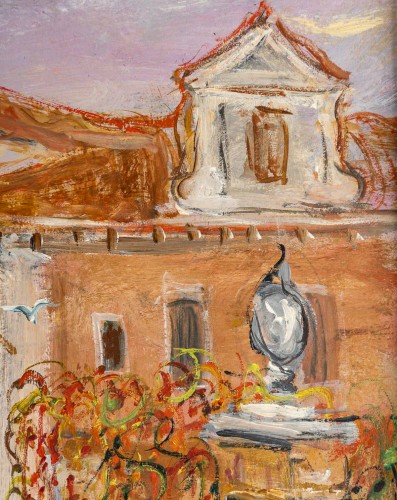 Serge Belloni (1925-2005) - The Poet&#039;s Garden in Venice - 