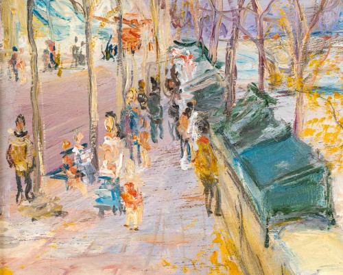 Serge Belloni (1925-2005) - The courthouse and bookshops - 
