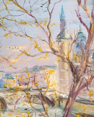 Serge Belloni (1925-2005) - The courthouse and bookshops - 