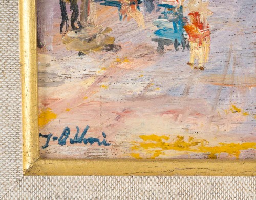  - Serge Belloni (1925-2005) - The courthouse and bookshops
