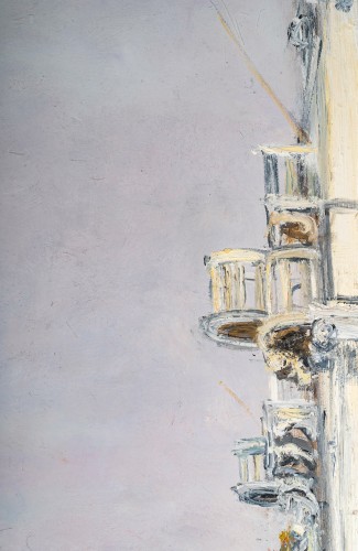 Antiquités - Serge Belloni (1925-2005) - Le Rialto et les Gondoles sur le Grand Canal