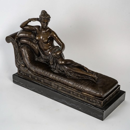 After Antonio Canova (1757–1822) Pauline Borghèse as Venus Victrix  - Sculpture Style 