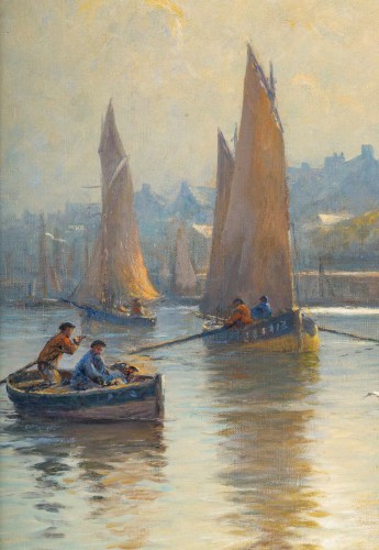 XXe siècle - Georges Maroniez (1865–1933) – Retour de Pêche, vers 1900