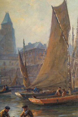  - Georges Maroniez (1865–1933) – Retour de Pêche, vers 1900