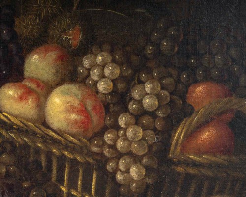 XVIIe siècle - Jan Pauwels Gillemans (1651–1704) Nature morte aux fruits, vers 1700