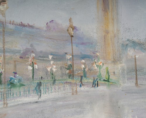 Antiquités - Serge Belloni (1925-2005) - Le Pont Alexandre III vers 1980