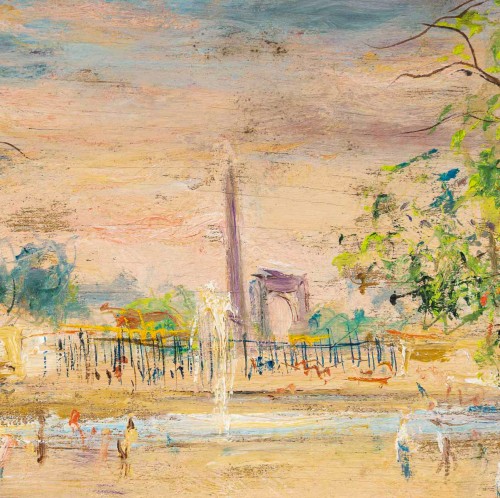 Serge Belloni (1925–2005) – Tuileries Garden, circa 1970 - 