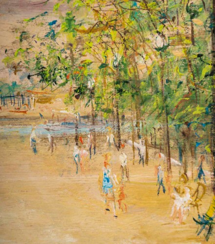 20th century - Serge Belloni (1925–2005) – Tuileries Garden, circa 1970