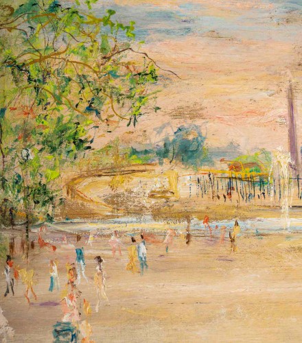 Serge Belloni (1925–2005) – Tuileries Garden, circa 1970 - 50