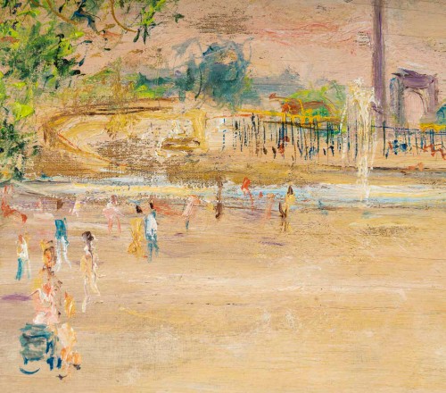 Antiquités - Serge Belloni (1925–2005) – Tuileries Garden, circa 1970