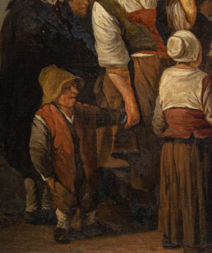  - The Tooth Puller – Dutch School, circa 1700, follower of Pieter de Bloot