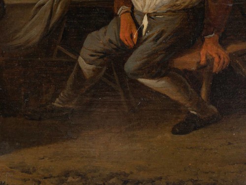 Antiquités - The Tooth Puller – Dutch School, circa 1700, follower of Pieter de Bloot
