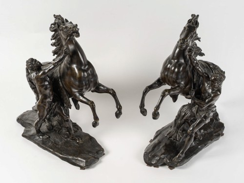 19th century - The Marly Horses – French 19th Century after Guillaume Coustou