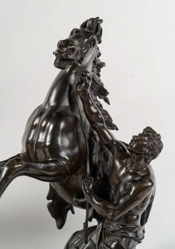 The Marly Horses – French 19th Century after Guillaume Coustou - 