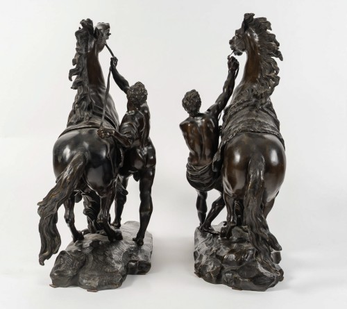 Antiquités - The Marly Horses – French 19th Century after Guillaume Coustou