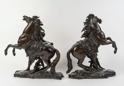 Antiquités - The Marly Horses – French 19th Century after Guillaume Coustou