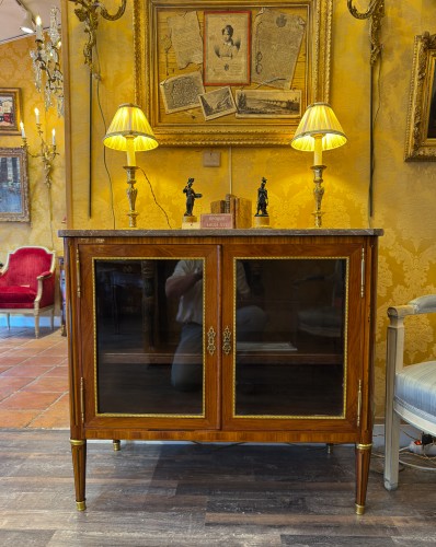 Bibliothèque d'époque Louis XVI provenance Villa Monte-Cristo d'Alexandre Dumas fils - Mobilier Style Louis XVI