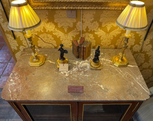 Bibliothèque d'époque Louis XVI provenance Villa Monte-Cristo d'Alexandre Dumas fils - MLD Antiquités