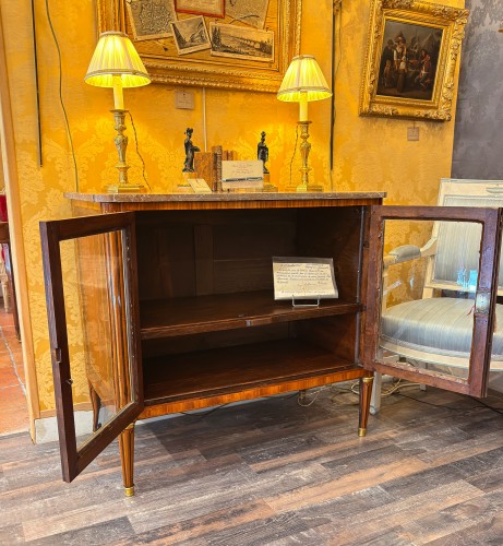 Louis XVI - Bibliothèque d'époque Louis XVI provenance Villa Monte-Cristo d'Alexandre Dumas fils