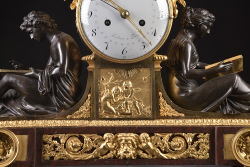 Horology  - Aux Marechaux, a large Empire pendule 