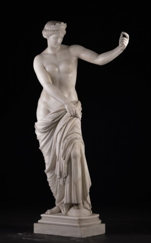 Sculpture Sculpture en Marbre - Vénus de Capoue, 19e siècle Italie