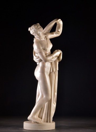 Sculpture Sculpture en Marbre - Callipyge Venus, marbre italien du XIXe siècle