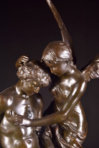 Sculpture  - Le Rêve du Poète’ - Mathurin Moreau (1822-1912)