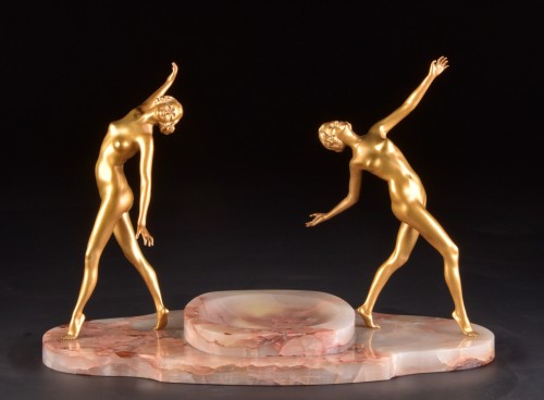 Vide poche, deux danseuses - René-Paul Marquet - Mora Antiques