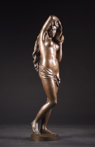 A large bronze of Venus Anadyomene, 113 cm. ca 1900 - 