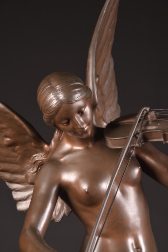 Antiquités - Large bronze of Psyche - Sylvain Kinsburger (1855-1935)