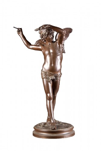 Grand cupidon - Augustin Moreau-Vauthier (1831-1893)