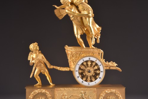 19th century - French Empire period &quot;chariot clock&quot; from, circa 1805-1810