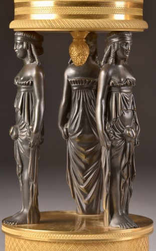 Decorative Objects  - A Pair Of late 19th Century Centerpiece With Caryatids