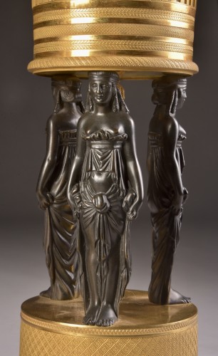 19th century - A Pair Of late 19th Century Centerpiece With Caryatids