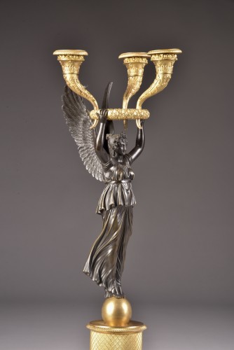 Lighting  - Pair Empire candelabra