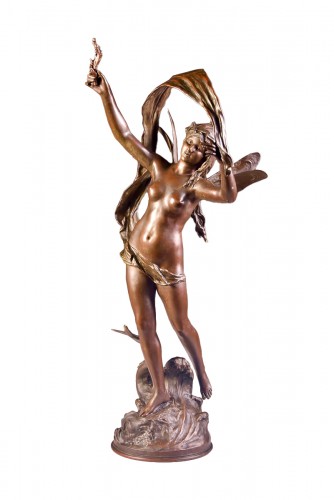 Auguste Moreau (1834-1917), A Large Bronze Of Venus