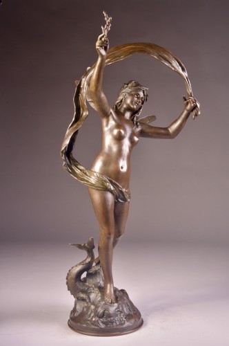 Auguste Moreau (1834-1917), A Large Bronze Of Venus - 