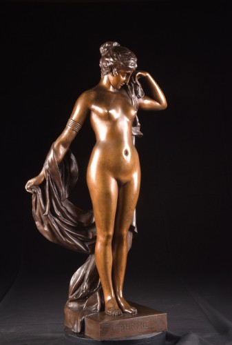 Sculpture Sculpture en Bronze - Phryné - Pierre Campagne (1851-1910)