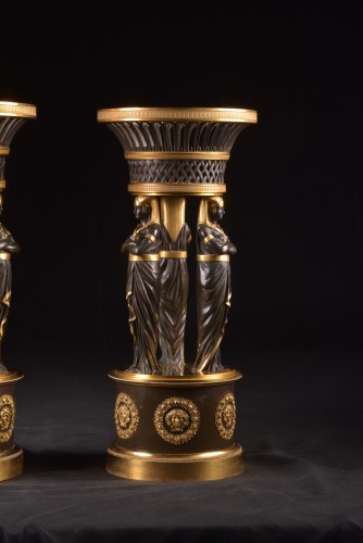 19th century - A Large Pair Of cups, late 19th Century